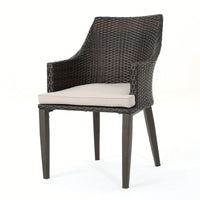 Elegant Brown Accent Chairs - Set Of 2 For Living Room Or Office Space