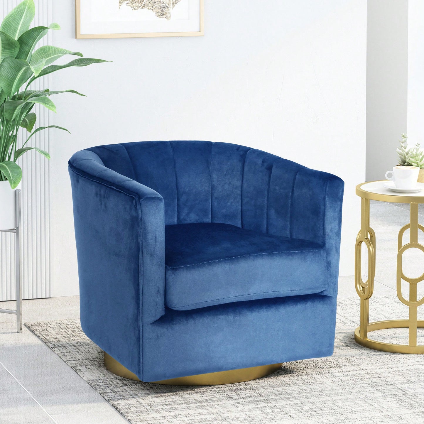 Versatile Swivel Armchair For Comfortable Seating And Stylish Decor