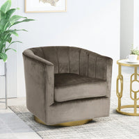 Versatile Swivel Armchair For Comfortable Seating And Stylish Decor