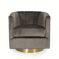 Versatile Swivel Armchair For Comfortable Seating And Stylish Decor