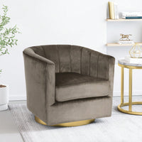 Versatile Swivel Armchair For Comfortable Seating And Stylish Decor