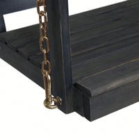 Cozy Outdoor Hanging Porch Swing For Relaxation And Enjoyment