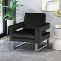 Elegant Modern Upholstered Arm Chair For Stylish Living Rooms And Offices