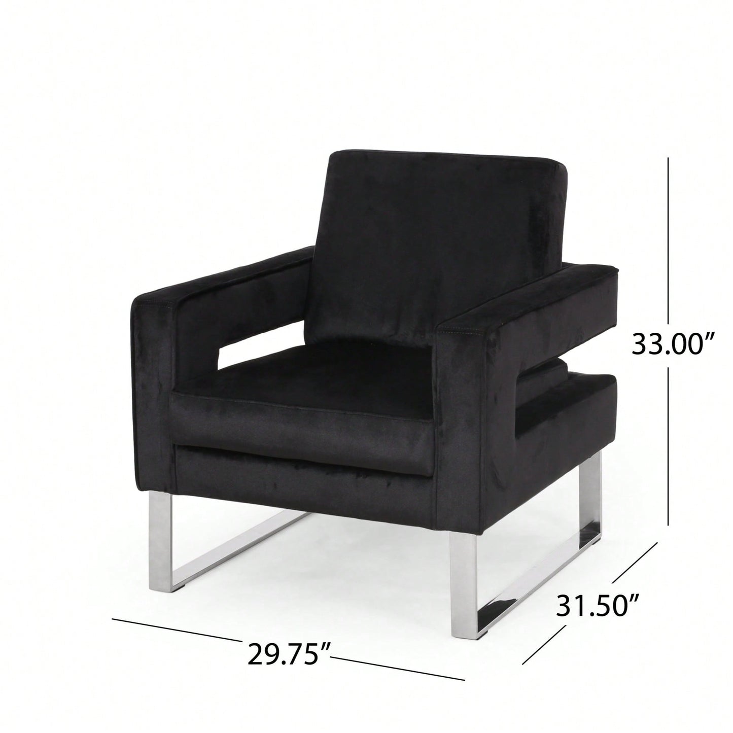 Elegant Modern Upholstered Arm Chair For Stylish Living Rooms And Offices