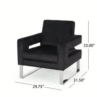 Elegant Modern Upholstered Arm Chair For Stylish Living Rooms And Offices