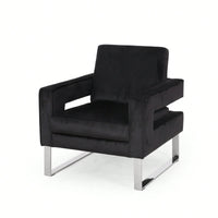 Elegant Modern Upholstered Arm Chair For Stylish Living Rooms And Offices