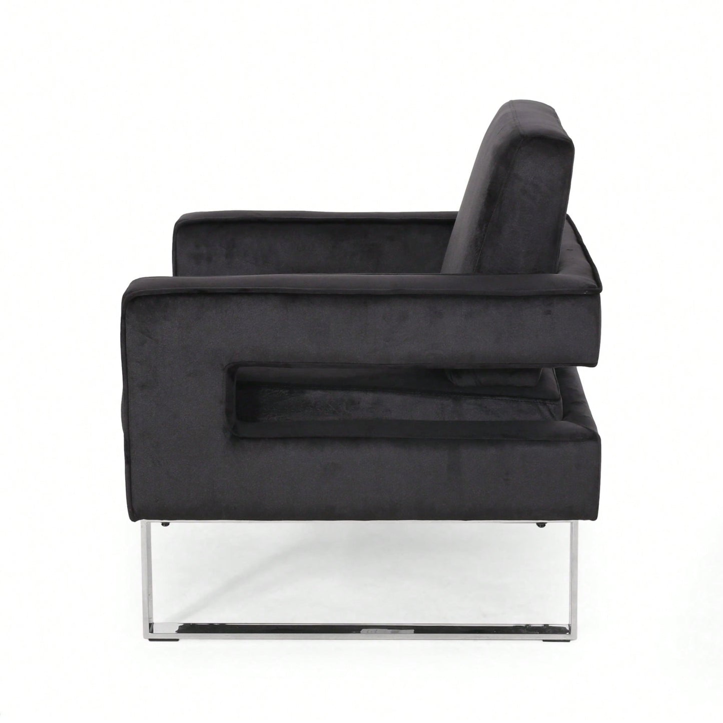 Elegant Modern Upholstered Arm Chair For Stylish Living Rooms And Offices