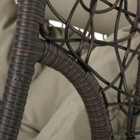 Stylish Grey Hanging Basket For Indoor And Outdoor Use – Versatile Planter For Flowers And Plants (Stand Not Included)