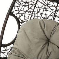 Stylish Grey Hanging Basket For Indoor And Outdoor Use – Versatile Planter For Flowers And Plants (Stand Not Included)