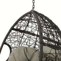 Stylish Grey Hanging Basket For Indoor And Outdoor Use – Versatile Planter For Flowers And Plants (Stand Not Included)