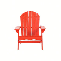 Classic Outdoor Adirondack Chair - Perfect For Relaxing In Your Patio Or Garden