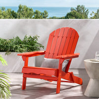 Classic Outdoor Adirondack Chair - Perfect For Relaxing In Your Patio Or Garden