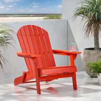 Classic Outdoor Adirondack Chair - Perfect For Relaxing In Your Patio Or Garden