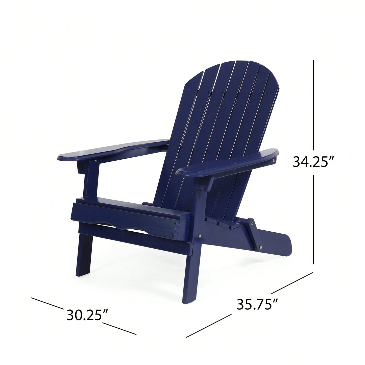 Classic Outdoor Adirondack Chair - Perfect For Relaxing In Your Patio Or Garden