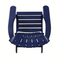 Classic Outdoor Adirondack Chair - Perfect For Relaxing In Your Patio Or Garden