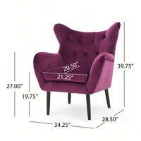 Elegant Modern Arm Chair For Living Room And Home Office – Stylish Comfort And Support
