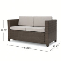 Stylish And Comfortable Two-Seater Loveseat For Cozy Living Spaces