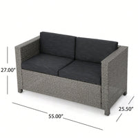 Stylish And Comfortable Two-Seater Loveseat For Cozy Living Spaces