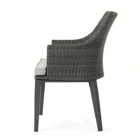 Set Of 2 Modern Grey Accent Chairs For Stylish Living Spaces