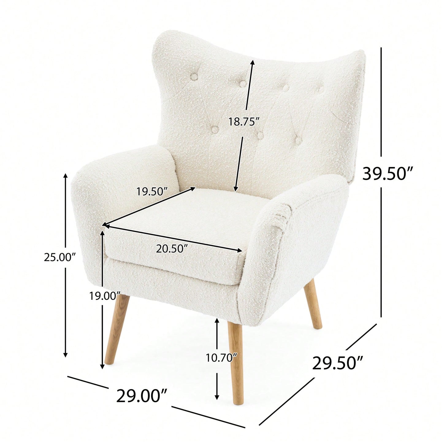 Modern Comfort Armchair For Cozy Living Spaces - Stylish Lounge Seating Solution