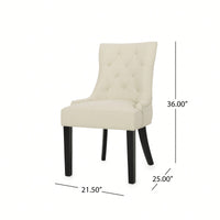 Stylish And Comfortable Dining Chairs - Set Of 2 For Modern Interiors