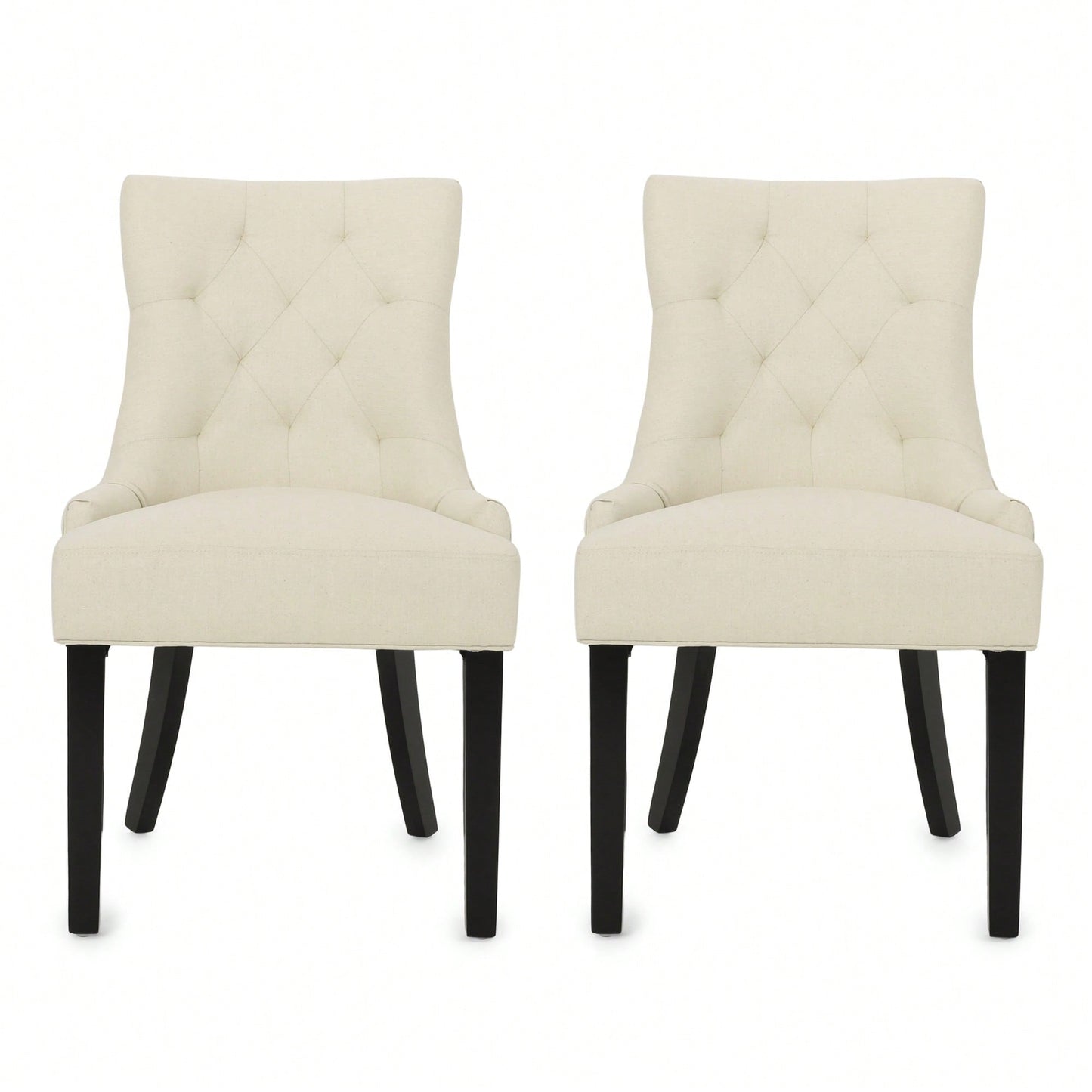 Stylish And Comfortable Dining Chairs - Set Of 2 For Modern Interiors
