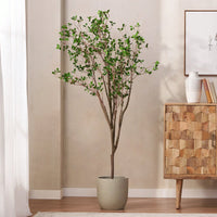 180CM Lifelike Artificial Milan Leaf Bonsai Tree For Home And Office Decor