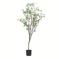 180CM Lifelike Artificial Milan Leaf Bonsai Tree For Home And Office Decor