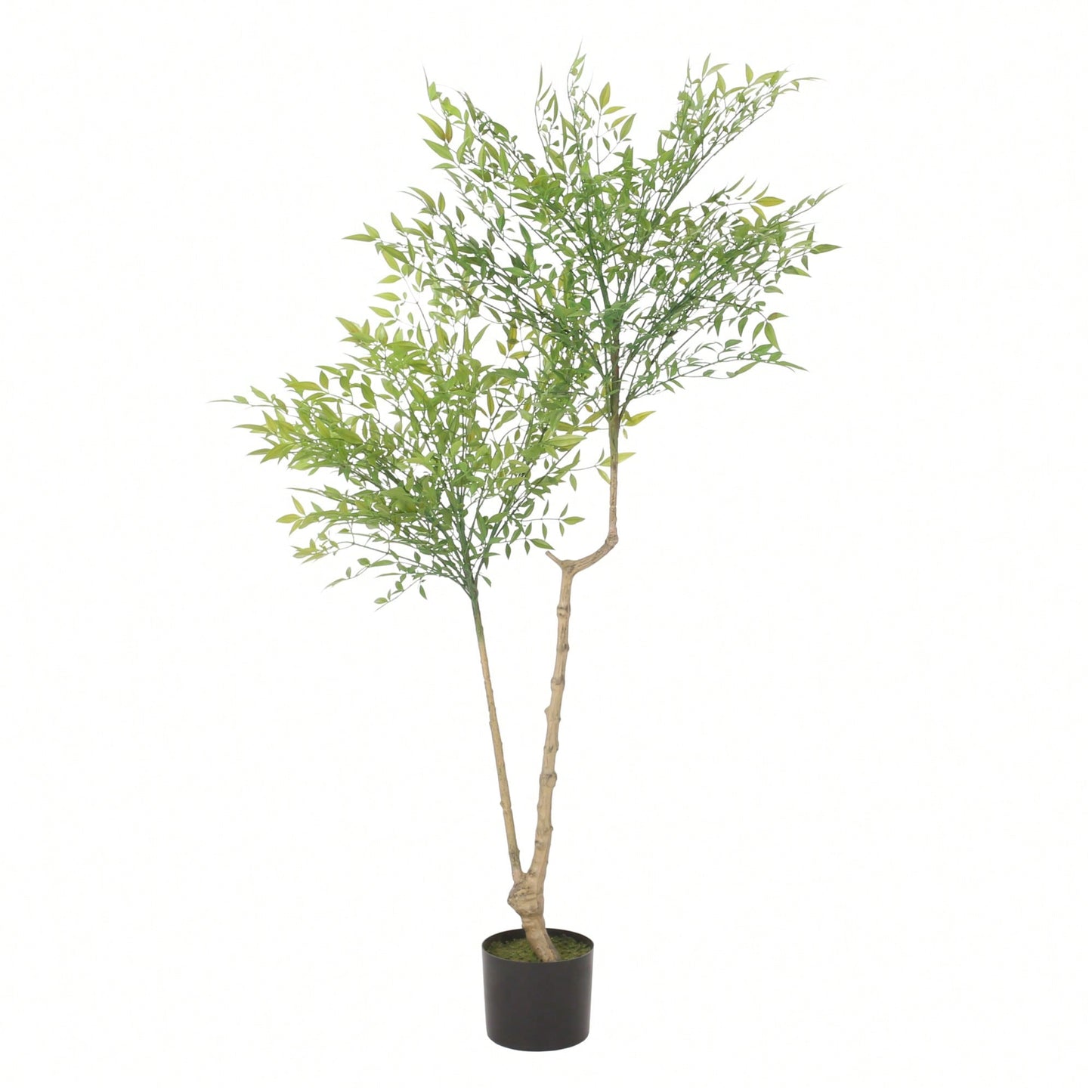Lifelike 120CM Faux Nandina Plant - Perfect For Home Décor And Indoor Gardens