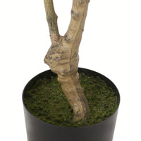 Lifelike 120CM Faux Nandina Plant - Perfect For Home Décor And Indoor Gardens