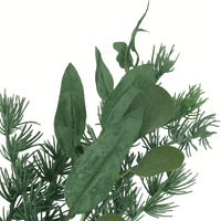 5.5-Foot Lush Greenery Leaves Garland For Home Decor And Event Styling