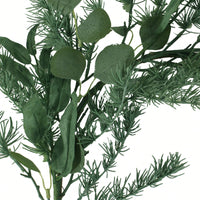 5.5-Foot Lush Greenery Leaves Garland For Home Decor And Event Styling
