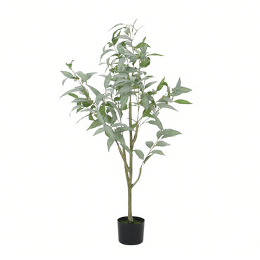 120CM Realistic Artificial Eucalyptus Leaf Bonsai Plant - Lifelike Home Decor