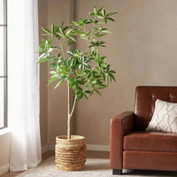 180CM Lifelike Artificial Pachira Macaropa Tree For Home And Office Decor