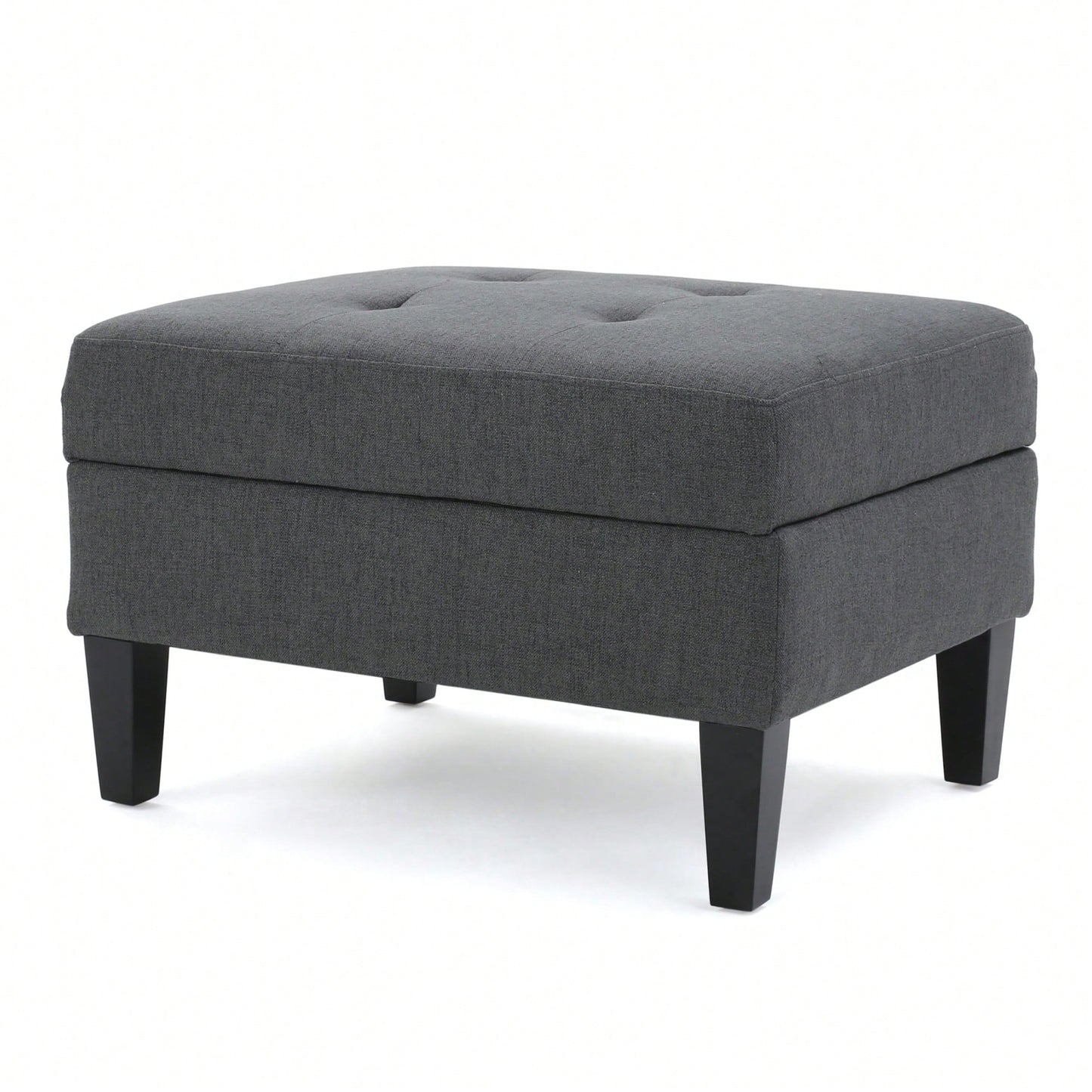 Stylish Storage Ottoman For Living Room Organization And Comfort