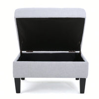 Stylish Storage Ottoman For Living Room Organization And Comfort