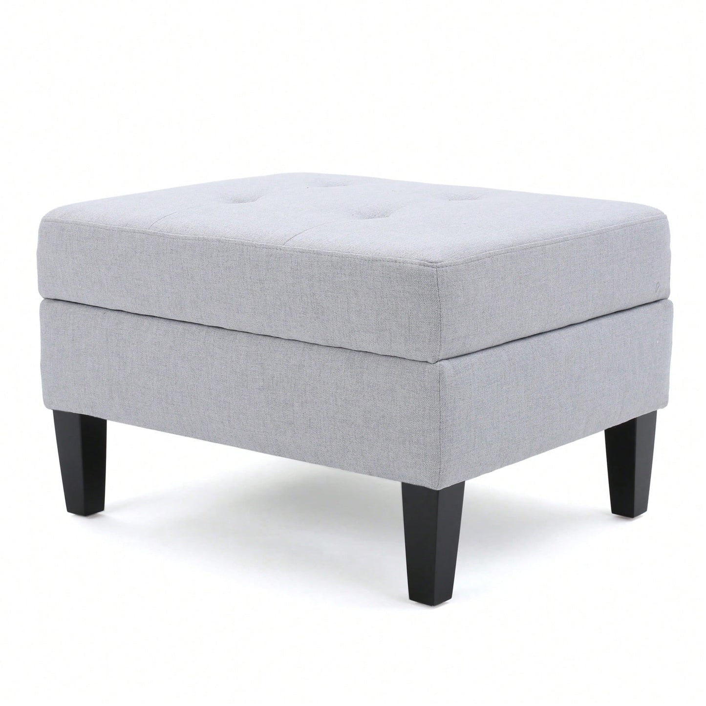 Stylish Storage Ottoman For Living Room Organization And Comfort