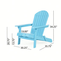 Stylish Outdoor Adirondack Chair For Relaxation And Comfort – Perfect For Patios And Gardens