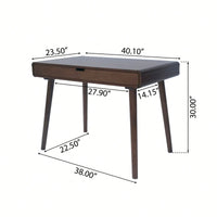 Stylish Modern Writing Desk With Ample Storage And Sleek Design