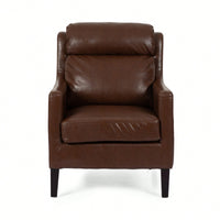 Elegant Upholstered Club Chair For Cozy Living Room Seating – Stylish Accent Chair For Home Decor