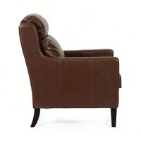Elegant Upholstered Club Chair For Cozy Living Room Seating – Stylish Accent Chair For Home Decor