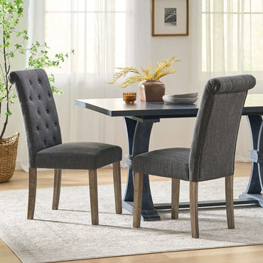 Stylish And Comfortable Dining Chair Set For Modern Homes - Set Of 2