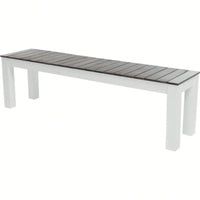 Elegant Outdoor Dining Bench Set For Stylish Patios And Gardens - Comfortable Seating For 2