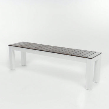 Elegant Outdoor Dining Bench Set For Stylish Patios And Gardens - Comfortable Seating For 2