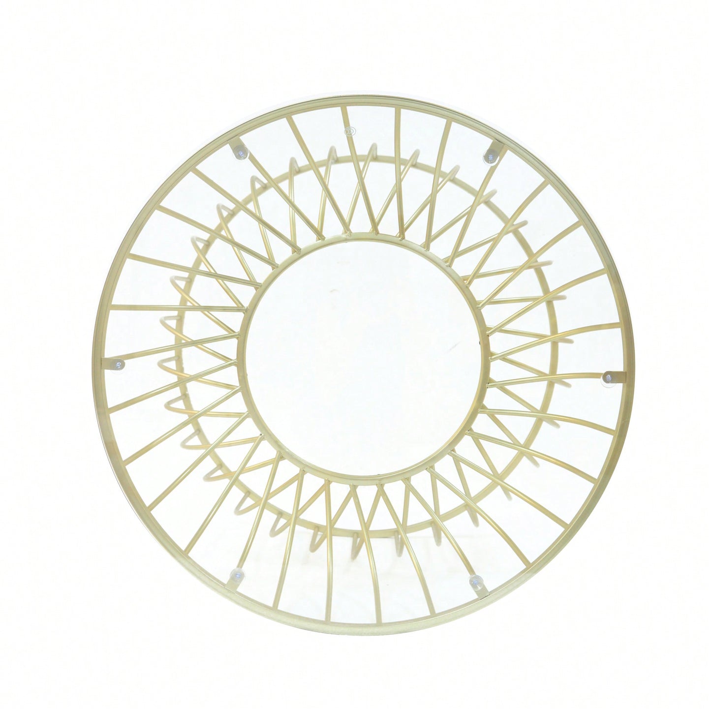 Elegant Modern Golden Coffee Table For Living Room Decor - Luxurious Design For Stylish Interiors