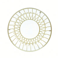 Elegant Modern Golden Coffee Table For Living Room Decor - Luxurious Design For Stylish Interiors