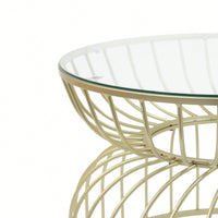 Elegant Modern Golden Coffee Table For Living Room Decor - Luxurious Design For Stylish Interiors