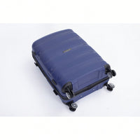 Lightweight Durable 3-Piece Hardshell Luggage Set With Spinner Wheels And TSA Lock - Stylish Purplish Blue Suitcases (20"/24"/28")