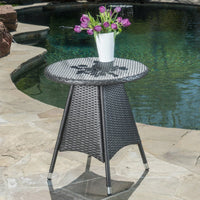 Chic Outdoor Bistro Table For Stylish Patio Dining And Entertaining