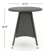 Chic Outdoor Bistro Table For Stylish Patio Dining And Entertaining